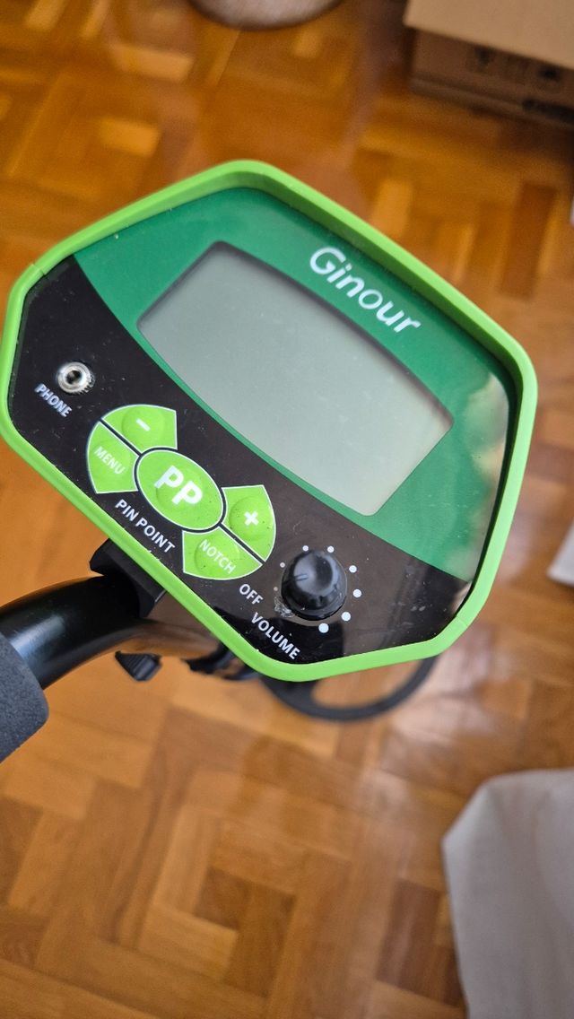 Detector de Metales Ginour Verde