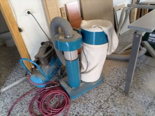 Chapadora EB 25 + cuadradora y aspersion de polvo