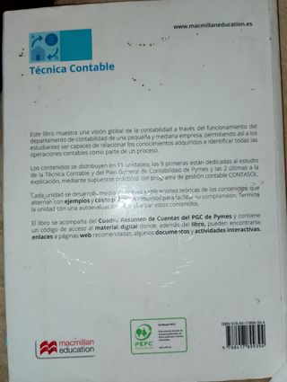 Técnica Contable. Grado Medio