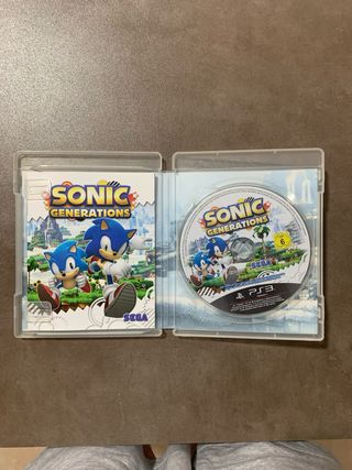 Sonic Generations PS3 SEGA