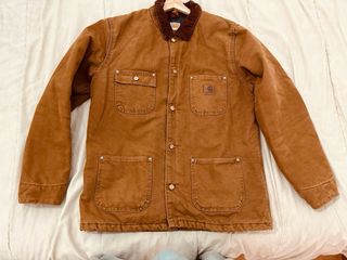 Chaqueta Carhartt OG Marrón Cuello Terciopelo