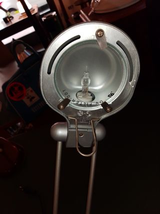 Lampada da scrivania in metallo Esedra