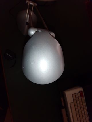 Lampada da scrivania in metallo Esedra