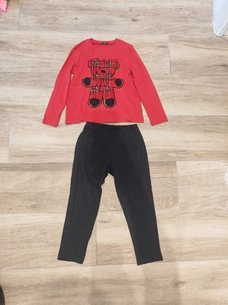 Lote 4 pijamas niña