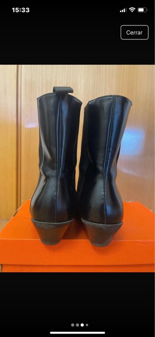 Botín H&M Negro Mujer