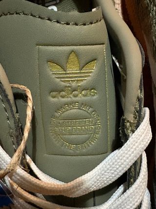 Adidas Samba OG Verde/Blanco Knit - Talla 43 1/3