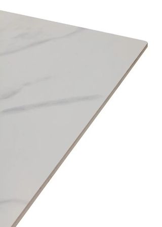 Mesa Porcelánico Blanco Gris 180x90cm. Nuevo.