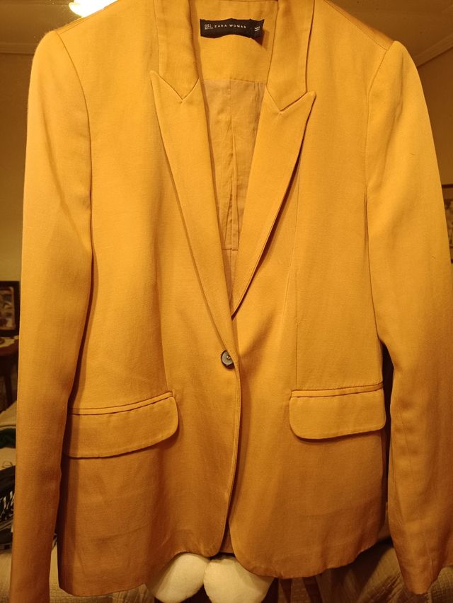 Blazer Zara Woman ,beis tostado
