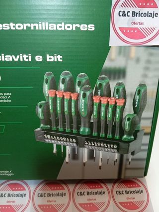 ®️®️Set destornilladores parkside 37 piezas 