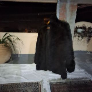 Chaquetón de piel mujer