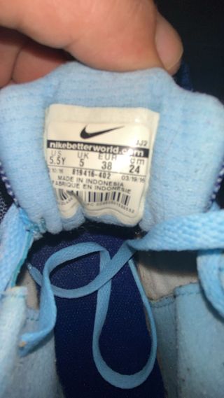 Zapatillas Nike Azules