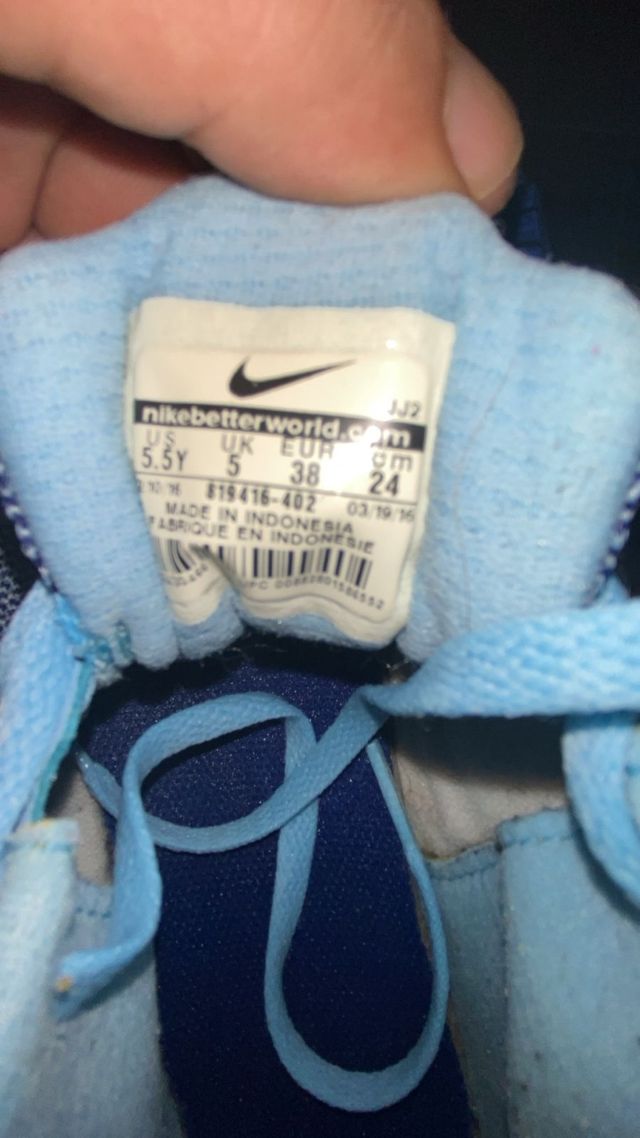 Zapatillas Nike Azules