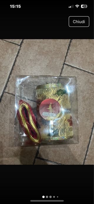 Set nastri decorativi Natale