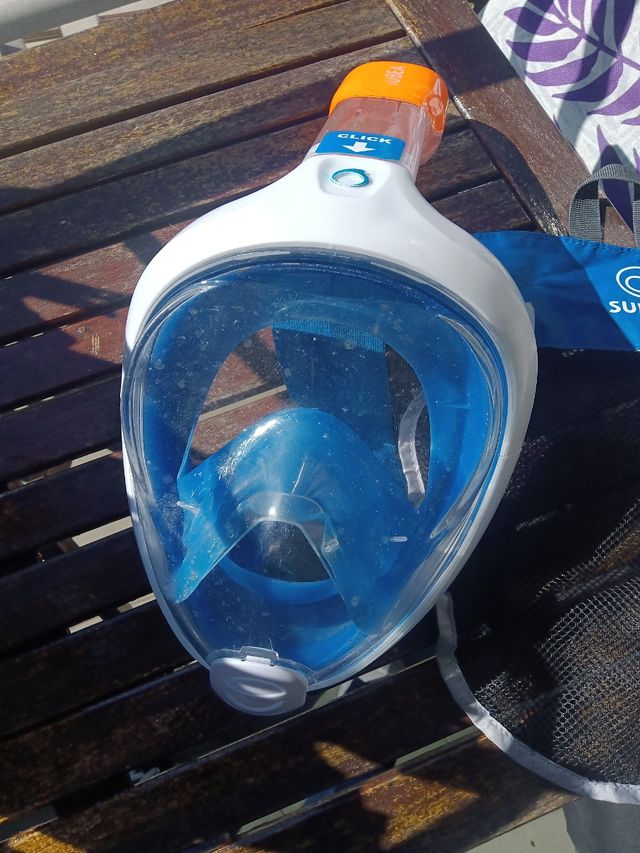 Maschera subacquea completa