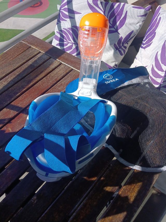 Maschera subacquea completa