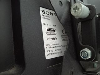 Televisor Sony 32" Negro