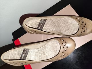 Zapatos Wonders Beige Talla 37