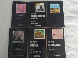 Libros colección editorial CATEDRA