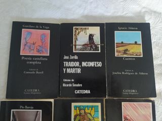 Libros colección editorial CATEDRA