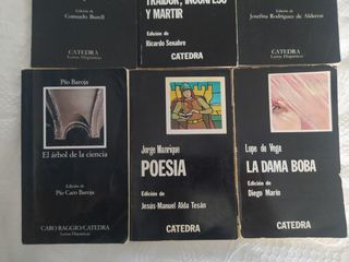 Libros colección editorial CATEDRA