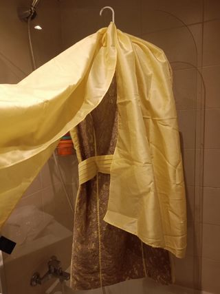Vestido Joya Oro y Amarillo para Boda