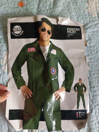 Disfraz militar hombre talla L