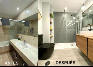 Cambio de bañera por plato de ducha reformas etz