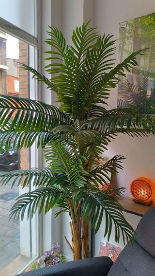 Palmera artificial decorativa