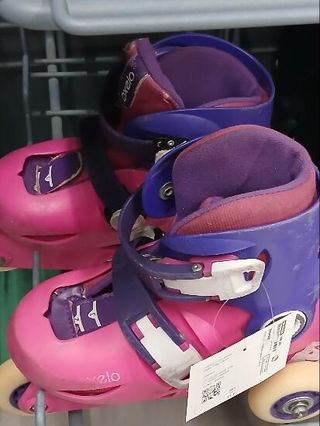Patines Línea Niños Oxelo Play 3 Rosa