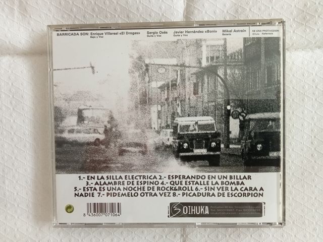 Barricada Noche de Rock & Roll CD Heavy Años 80