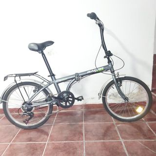 Bicicleta Plegable Racer Gris
