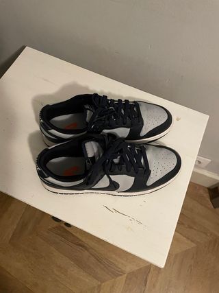 Nike Dunk Low Zapatillas Negras y Grises