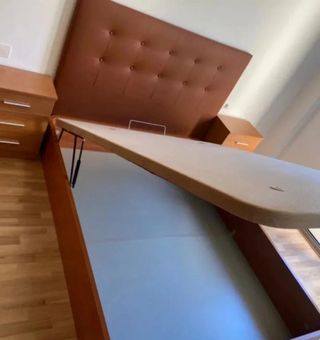 Base de cama y colchón!!!