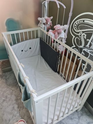 Cuna Ikea blanca 