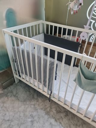 Cuna Ikea blanca 