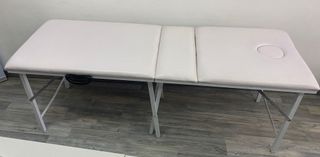 Lettino in alluminio pieghevole per massaggi