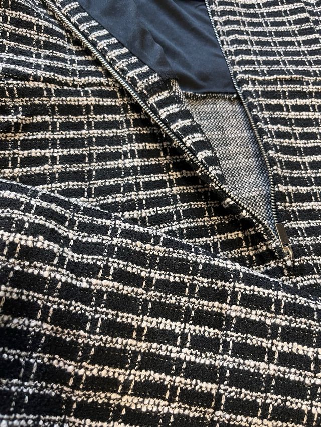 Vestido Mango Negro Talla L