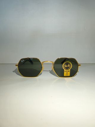 Occhiali Ray Ban Octagonal Oro Lenti Verdi