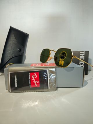 Occhiali Ray Ban Octagonal Oro Lenti Verdi