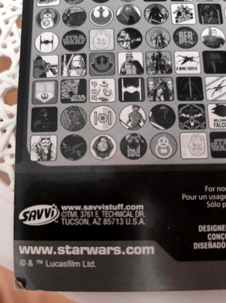 Kit Pegatinas Star Wars 216 Calcomanías Disney