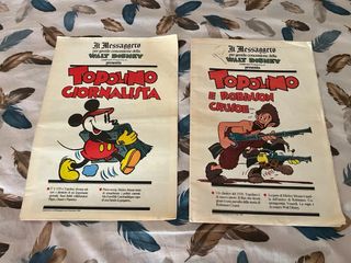 Giornali Topolino Il Messaggero 1989-1990