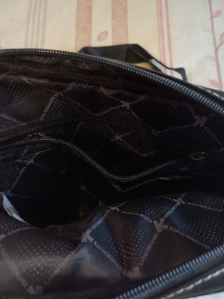 Bolso y Cartera FCBarcelona Negro y Dorado