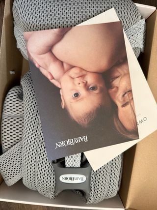 BabyBjörn Baby Carrier Move Airy Mesh Gris