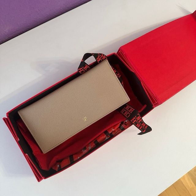 Cartera Carolina Herrera Beige Nueva