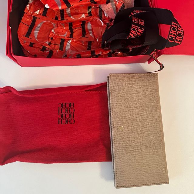 Cartera Carolina Herrera Beige Nueva