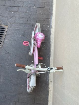 Bicicleta infantil rosa