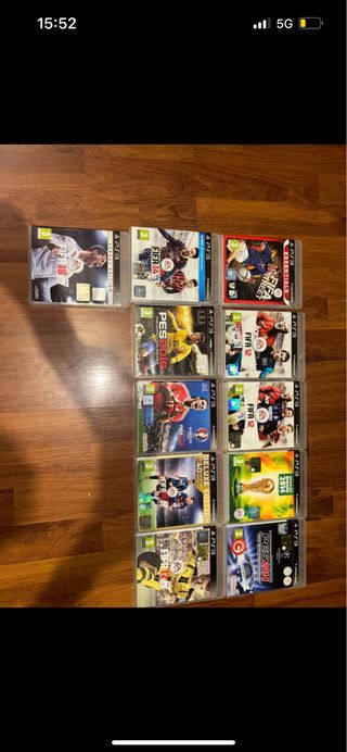 Giochi PS3 FIFA e PES