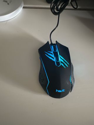 Ratón Gaming Havit Negro USB
