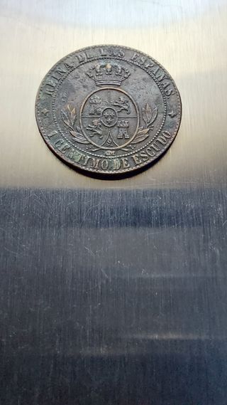 1 Céntimo 1868 Jubia