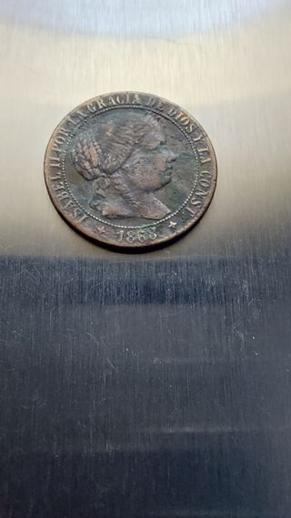 1 Céntimo 1868 Jubia